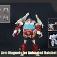 AnimatedRatchetsMagnets_FS.jpg Arm Magnets for Transformers Animated Ratchet