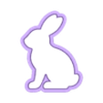 rabbit.stl rabbit cookie cutter