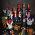Futurama Complete Collection Painted.jpg STL file Bender (Easy print no support)・3D printing design to download, Alsamen