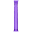column_obj.obj Round classic column with flutes. Classical columns