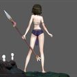 16.jpg MONONOKE HIME MIYAZAKI HAYAO ANIME SEXY GIRL WILD CHARACTER 3D print model