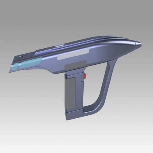 Star Trek The Next Generation Romulan Disruptor - 3D model önizlemesi