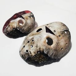 Jason Voorhees Mask - Friday 13th Movie 1988 - Horror Halloween Mask
