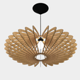 Modelo-5-2.png CEILING LIGHT LAMP 3D PRINT AND LASER CUT FILES MODEL 5