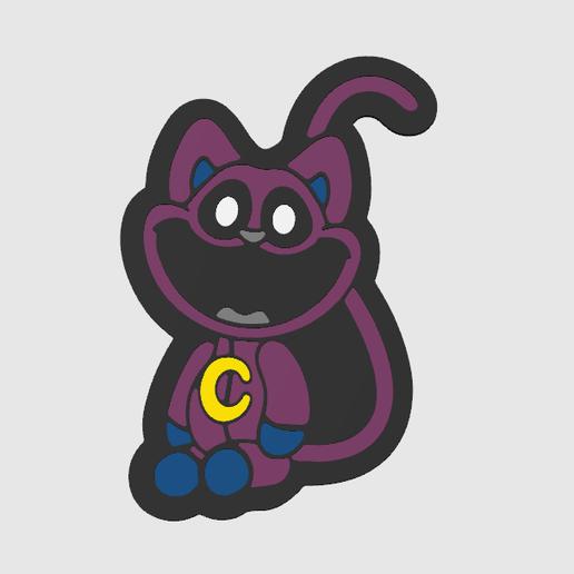 Catnap.png Catnap Poppy Décoration murale inspirée de la récréation et des animaux souriants