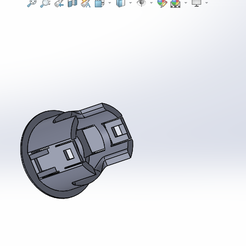 img2.png STL file Parking sensor holder Ford Focus・Model to download and 3D print
