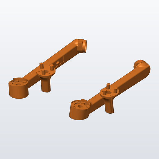 DJI Matrice 4T Printed Rear Arms Kit (Both Rear Arms + Landing Feet)