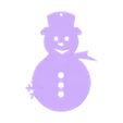 snowman.stl Christmas decorations