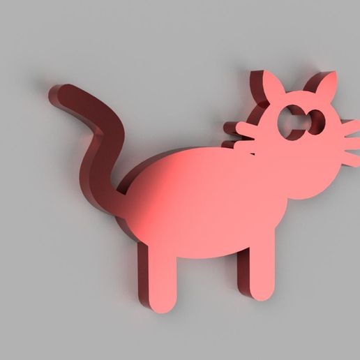 Cat 3D model