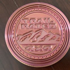 Jeep Trail Rated Drink Coaster
