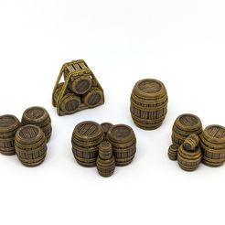 18187144-5d07-4e37-9522-e4c86ab55313.jpg Free STL file Barrels for Frosthaven・3D print design to download
