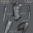 07.png HEROICAS - FIGURE 3 - Spider Gwen - 3D PRINT MODEL