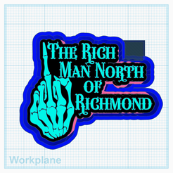Fuck-the-rich-man.png STL file Rich man north of Richmond・3D print design to download