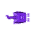 supported_28mm_turret.stl Futuristic Imperial heavy battle tank with side cannons and turret (15) - Future Sci-Fi SF Post apocalyptic Tabletop Scifi Wargaming Planetary exploration RPG Terrain