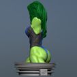 Preview04.jpg Bust She Hulk and She Hulk Fantastic Four 3D print model