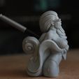 Cyber3.jpg STL file Cyberpunk Girl Pen Holder・3D printing design to download