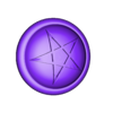 Dark Magician 1.stl 黑暗魔法少女星星装饰 - 遊戲王