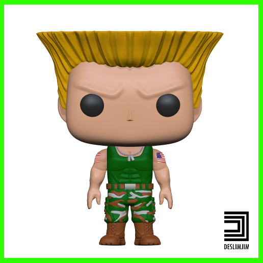 🦸‍♂️ BUNDLE KIT 3x GUILE STREET FIGHTER FUNKO POP TOYART