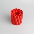 cup6.JPG Free STL file Spiral Desk Stationary Holder・3D print design to download