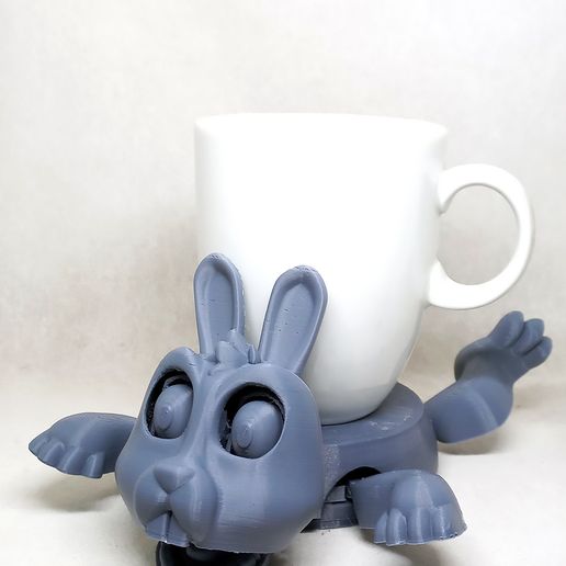 019.jpg bunny  cup holder  (No Supports needed)