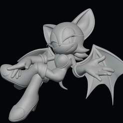 rouge.png Rouge the Bat Sonic Figure