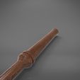 Potter2-detail_3.830.jpg Палочка Гарри Поттера версия 2 - 3D-печатная модель Гарри Поттера