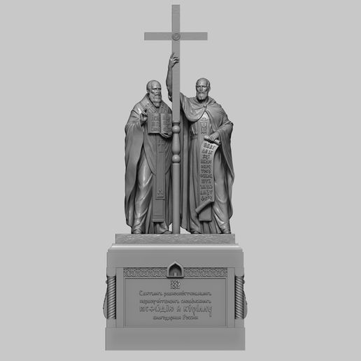 🎨 Cyril and Methodius・ 3D File for 3D printing・Cults