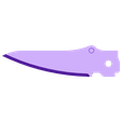 LinerLockKnife_-_BladeV2.STL Liner Lock Pocket Knife Ornament