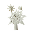 weihnachtsbaum-set-3d-druck.png Christmas tree decoration kit "FestiveStars" - Christmas tree topper & star balls (large + small) FDM optimized / without supports