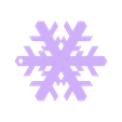 Flocon.stl Christmas Tree Snowflake