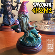 AD_Miniatures_53.png Smoking Gnome, Folklore & Fairy Tale Figurine