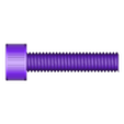 M5x22.stl Juego de tornillos de cabeza hexagonal M5 (ISO Métrico)