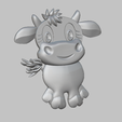 VACHE2.png Cow, STL cow file