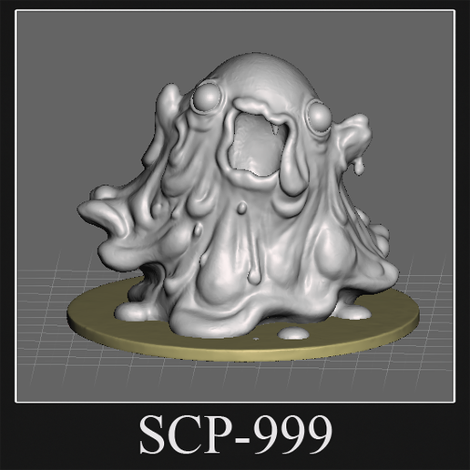 SCP-999 – The Tickle Monste 3D model