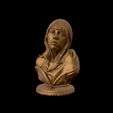 29.jpg Billie Eilish portrait sculpture 2 3D print model