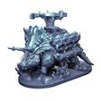 Siege-Triceratops-1-Mystic-Pigeon-Gaming-1.jpg Siege Triceratops Fantasy Miniature