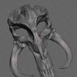 8.jpg Mythosaur Skull Pendant - Mandalorian Symbol Ready for 3d print 3D print model