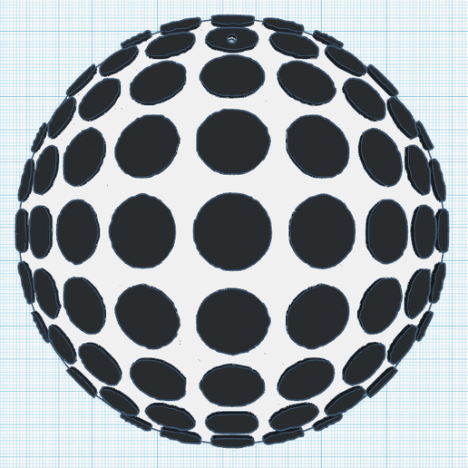 Optical Art_Boule - 3D model önizlemesi