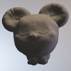 mickeybull.jpg Бесплатный OBJ файл mickeybull (mouse boy series minitoys)・Дизайн 3D принтера для загрузки