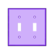 Light_Switch_-_2_Gangs.stl Piastre a muro (varietà) - Fusion 360