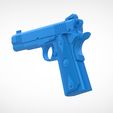 039.jpg Remington 1911 Enhanced pistol from the game Tomb Raider 2013 3D print model3