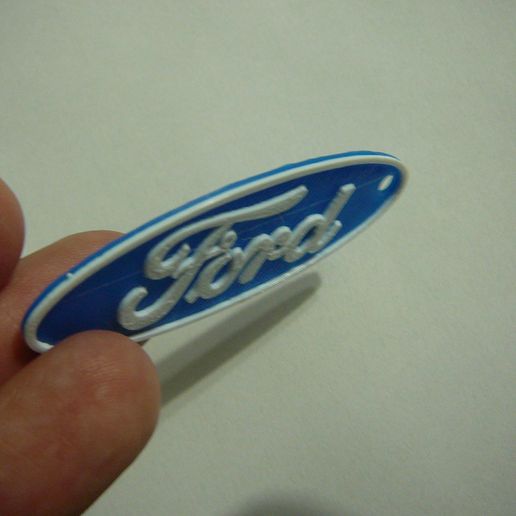 P1080930.JPG Fichier STL Serrurier Ford - Chaveiro Ford - porte-clés・Design imprimable en 3D à télécharger, fabiomingori