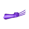 Wolverine_Split_Hand_Left.stl Wolverine Hugh Jackman