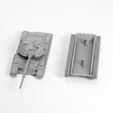 T90_03.jpg Free STL file T90 Tank Model Kit・3D print design to download, FORMBYTE