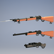 all-3-front-square-2.png STL file Airsoft Martini-Henry Mk.II carbine・3D printer model to download, OdysseyArmouries
