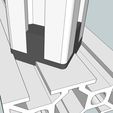 45DegreeConector2.jpg Parameterised: Angled 20x20 to 20x40 profile connector plate