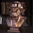 202Karl-Marx_frame04_2bronze.png 卡尔-马克思 - 半身雕像 3D 打印模型 STL 文件，可打印半身雕像