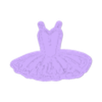 Tutu Stamp.stl Ballet Cookie Cutter Set (Both with the Debossers!!!)