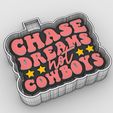 chase-dreams-not-cowboys_2-color.jpg chase dreams not cowboys - freshie mold - silicone mold box