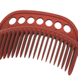 Hair-comb-15-v3-02.png FRENCH PLEAT HAIR COMB Multi purpose Female Style Braiding Tool hair styling roller braid accessories for girl headdress weaving fbh-15 3d print cnc
